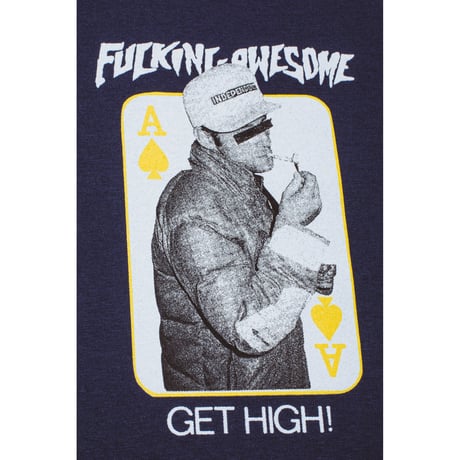 FUCKING AWESOME / x INDEPENDENT FA GET HIGH TEE / NAVY