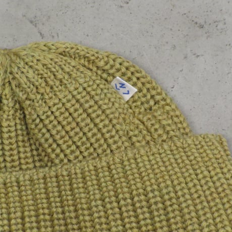 NOROLL / SIMPLE BEANIE / YELLOW
