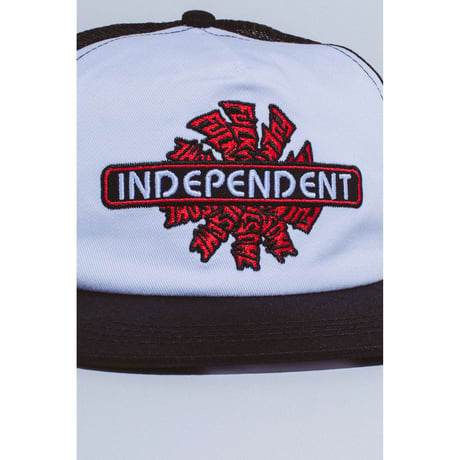 FUCKING AWESOME / x INDEPENDENT FA SPIRAL LOGO TRUCKER / BLACK + WHITE