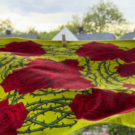 TEAM WORKS / BANDANA / ROSE CHARTREUSE