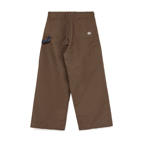 SOL soonerorlater / 2-TUCK PAINTER PANTS / BROWN