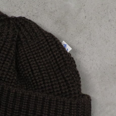 NOROLL / SIMPLE BEANIE / BROWN