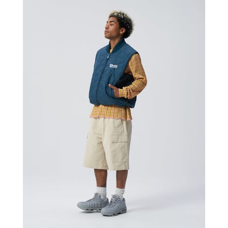 BoTT / SPARKLE QUILTED VEST / TEAL