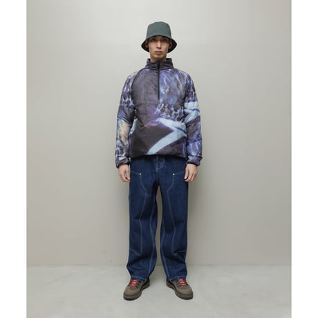 BAL / DENIM FAUX STITCH CARPENTER PANT / INDIGO
