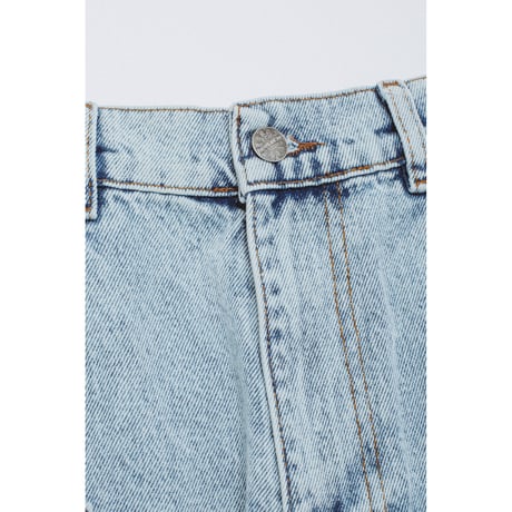 FUCKING AWESOME / x INDEPENDENT FA DOUBLE KNEE SHORT / LIGHT INDIGO