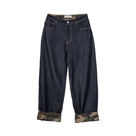 SPECIAL GUEST K.K. / HIDDEN CAMO RIGID DENIM / NAVY