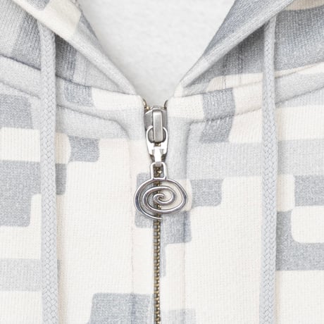 SOL soonerorlater / D-CAMO ZIP HOODIE / GRAY CAMO