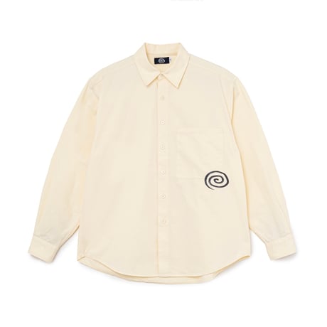 SOL soonerorlater / COTTON TWILL SHIRT / IVORY
