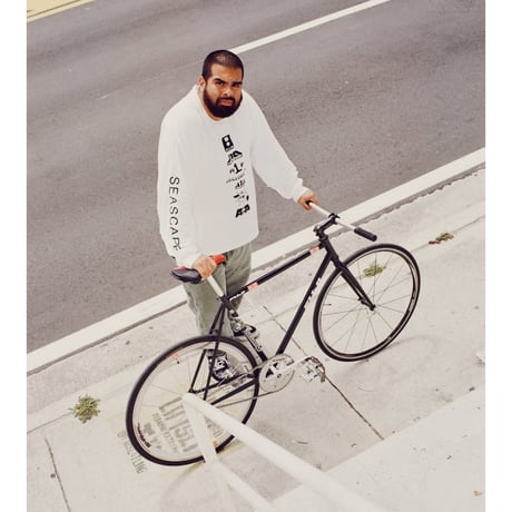 A1A (AWONA) / A1A MULTI LOGO LONGSLEEVE / WHITE