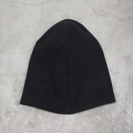 GARBAGE / FLEECE BEANIE (PIECE PLEASE) / BLACK (BLACK EMB)