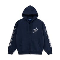 BoTT / B LOGO ZIP HOODIE / NAVY