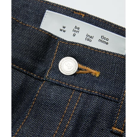 BAL / 12OZ STRAIGHT LEG 5P JEAN / INDIGO