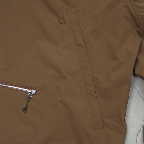 NOROLL / SUGARI MESH ANORAK / BROWN