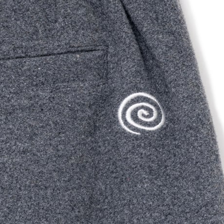 SOL soonerorlater / WOOL-BLEND EASY 2-TUCK PANTS / GRAY
