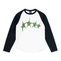 BoTT / STARS RAGLAN L/S TEE / WHITE