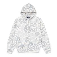 SOL soonerorlater / D-CAMO ZIP HOODIE / GRAY CAMO