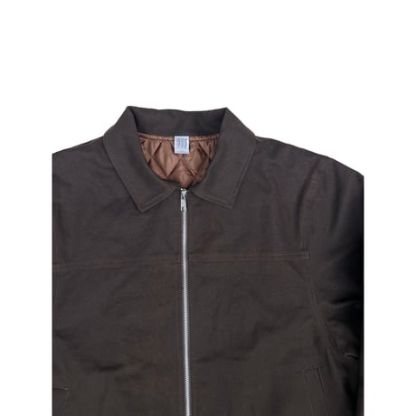 COMFORTABLE REASON / DUCK BOMBER JACKET / BROWN