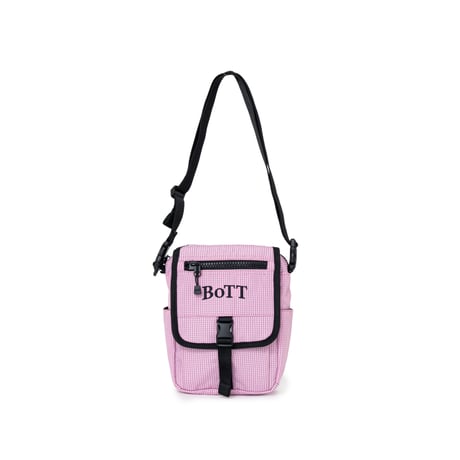 BoTT / CONTRAST RIPSTOP MINI SHOULDER BAG / PINK