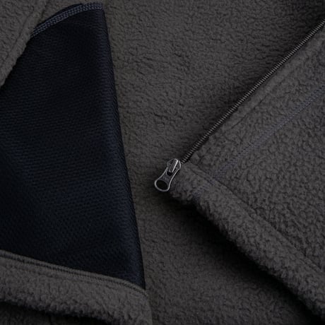 POLAR SKATE CO. / ROMAN FLEECE JACKET / DIRTY BLACK