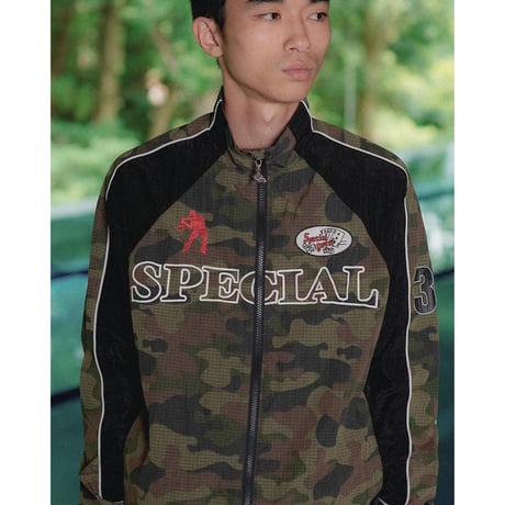 SPECIAL GUEST K.K. / RIPSTOP TRACK JACKET / CAMO