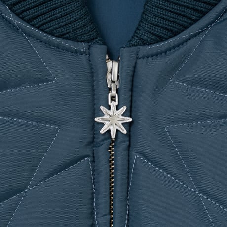 BoTT / SPARKLE QUILTED VEST / TEAL