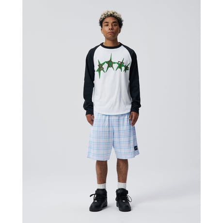 BoTT / STARS RAGLAN L/S TEE / WHITE