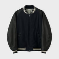 PHIGVEL MAKERS & Co. / L/W/CA CLUB JACKET / DUST BLACK x BLACK