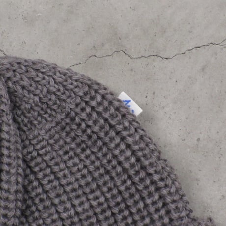 NOROLL / SIMPLE BEANIE / GREY