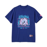 SUBWARE / JAHAN FOR SW SHORT SLEEVE TEE / INDIGO