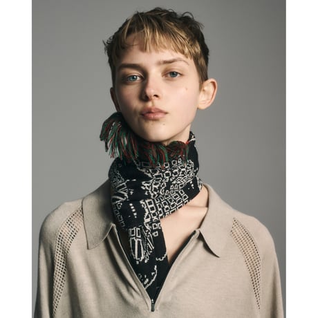 BAL / JACQUARD KNIT SOCCER SCARF / MULTI