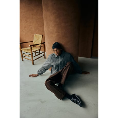 COMFORTABLE REASON / DAILY WORK SLACKS / BROWN