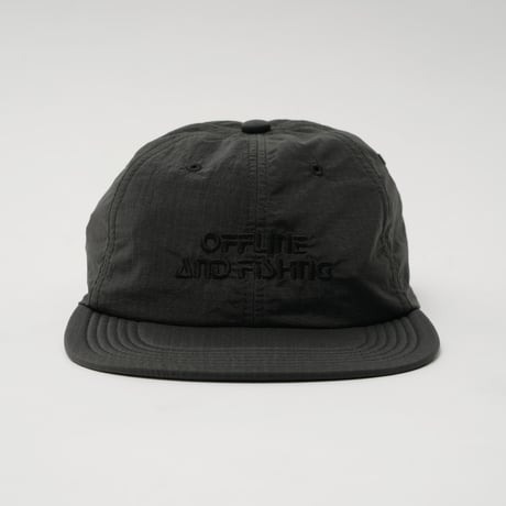 GARBAGE / SOFT BRIM 6 PANEL CAP w/ CHIN STRAP (OFFLINE) / CHARCOAL (CHARCOAL EMB)