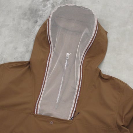 NOROLL / SUGARI MESH ANORAK / BROWN