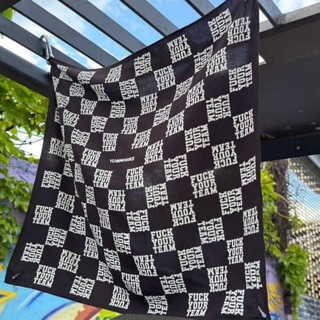 TEAM WORKS / BANDANA / FYT VINTAGE BLACK