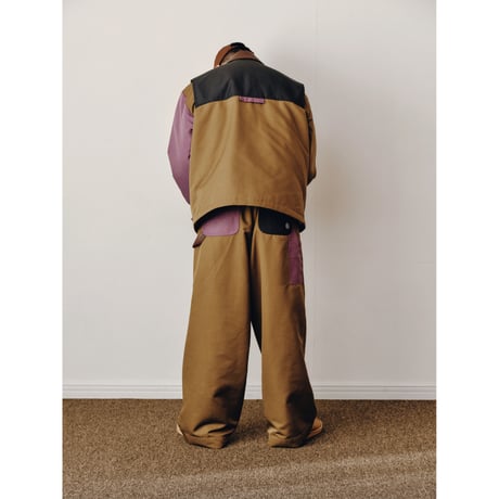 SOL soonerorlater / 2-TUCK PAINTER PANTS / MULTI
