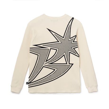 BoTT / B LOGO RAGLAN THERMAL / CREAM