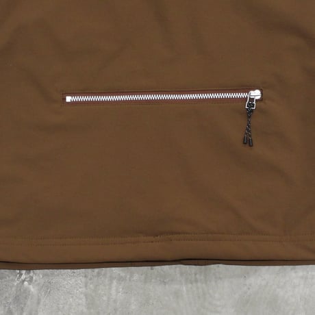 NOROLL / SUGARI MESH ANORAK / BROWN