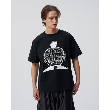 BoTT / SHAVED TEE / BLACK
