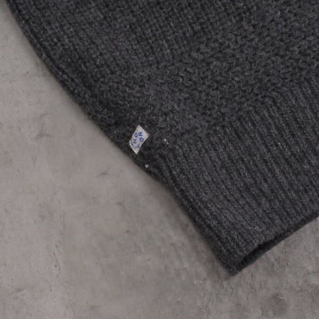 NOROLL / SIMPLE CREWNECK KNIT / GREY