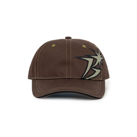BoTT / B LOGO CONTRAST STITCH 6-PANEL CAP / BROWN
