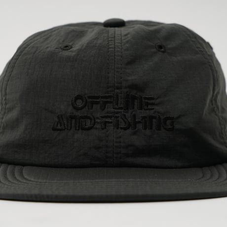 GARBAGE / SOFT BRIM 6 PANEL CAP w/ CHIN STRAP (OFFLINE) / CHARCOAL (CHARCOAL EMB)