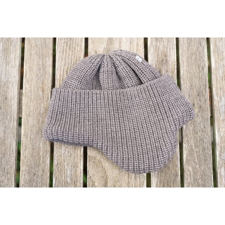 NOROLL / SIMPLE BEANIE / GREY