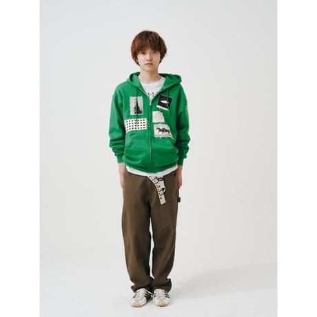 PAJA STUDIO / PAINTER PANTS / BROWN