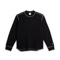 POLAR SKATE CO. / DYLAN LS TEE / BLACK/WHITE