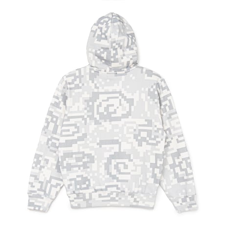 SOL soonerorlater / D-CAMO ZIP HOODIE / GRAY CAMO