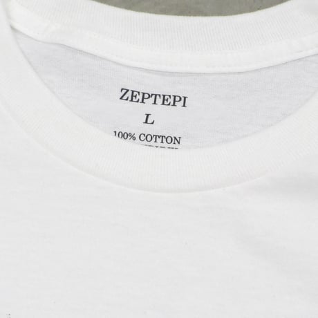 ZEPTEPI & Co. / LS TEE / ALL TERRAIN / WHITE