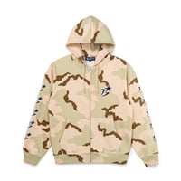 BoTT / B LOGO ZIP HOODIE / CAMO