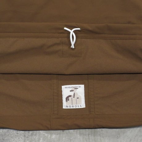 NOROLL / SUGARI MESH ANORAK / BROWN