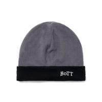 BoTT / REVERSIBLE FLEECE BEANIE / GREY