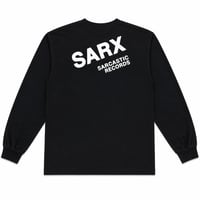 SARCASTIC / SARX RECORDS L/S TEE / BLACK